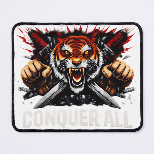 Item preview, Fear None Conquer All - Powerful Motivation Warrior Mindset Design designed and sold by UrbanEchoHub.