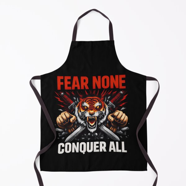 Item preview, Fear None Conquer All - Powerful Motivation Warrior Mindset Design designed and sold by UrbanEchoHub.