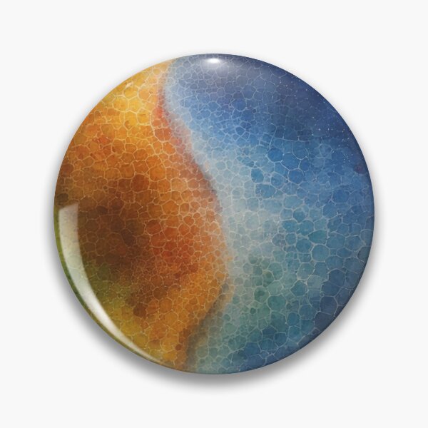 Item preview, Colorful cell structure in abstract painting designed and sold by Mianku | Für das Leben.