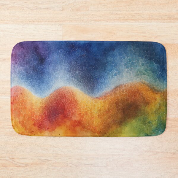 Item preview, Colorful cell structure in abstract painting designed and sold by Mianku | Für das Leben.