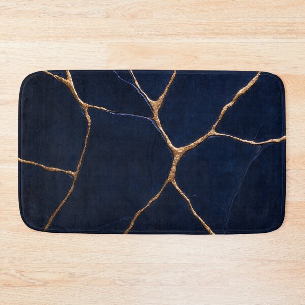 Item preview, Kintsugi in Deep Blue – The Art of Golden Fractures designed and sold by Eric Nagel.