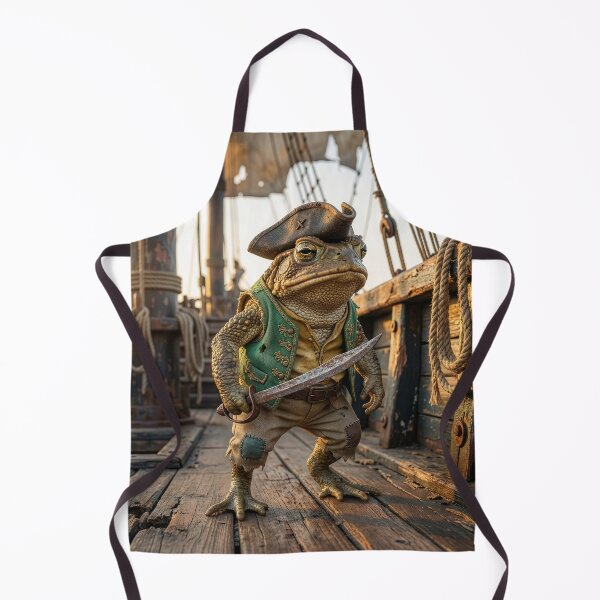 Item preview, Toad Pirate Rules the High Seas designed and sold by Tridentulus.