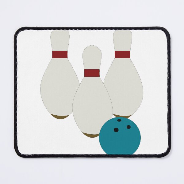 Item preview, Bowling Pins and Bowling Ball designed and sold by ROSE ANN BANILAR.