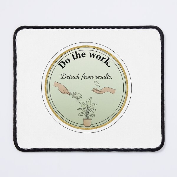 Item preview, Do the Work Detach Results – Karma Wisdom Sticker designed and sold by InnerDivineSoul.