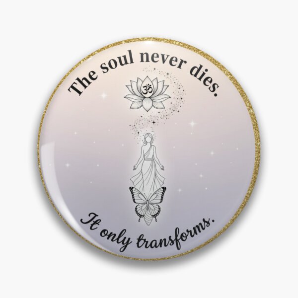 Item preview, The Soul Never Dies – Eternal Truth Sticker designed and sold by InnerDivineSoul.