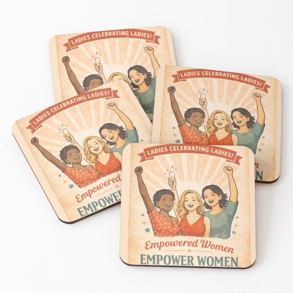Item preview, Mujeres Empoderadas Empoderan a las Mujeres – Feliz Día de Galentine designed and sold by PunchDrop.
