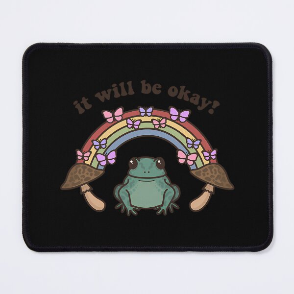 Item preview, It Will Be Okay Frog Quote designed and sold by kssmblajenp.
