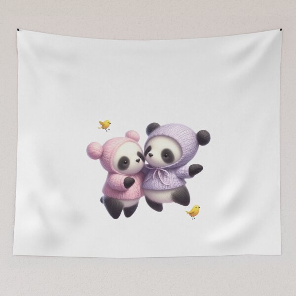 Item preview, Happy Pandas designed and sold by Beyondnote-Art.