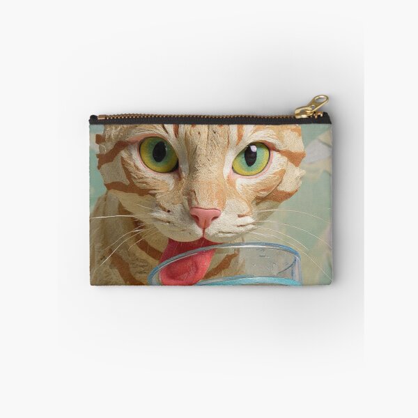 Item preview, The Thirsty Tabby: Fizzy Paper Dreams designed and sold by JanRizz.