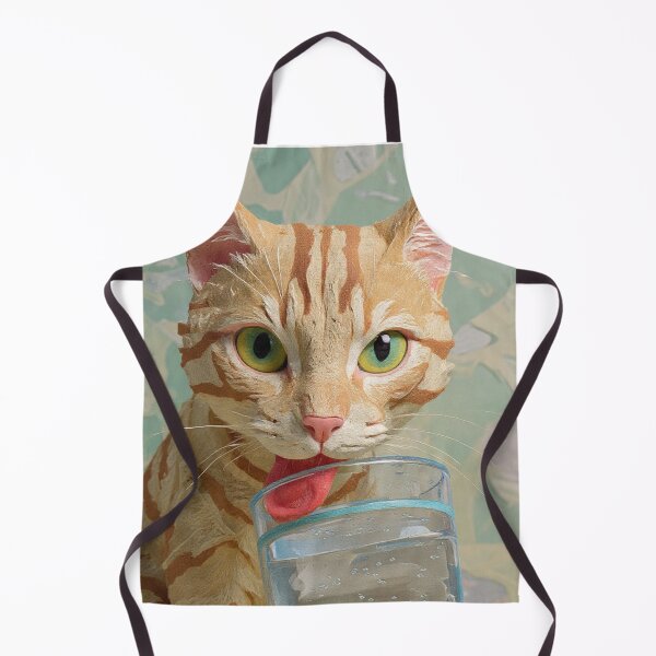 Item preview, The Thirsty Tabby: Fizzy Paper Dreams designed and sold by JanRizz.
