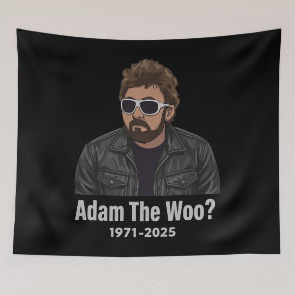 Item preview, Adam The Woo Memorial Tribute - In Loving Memory 1974-2025 - Adam The Woo designed and sold by PixelOddity.