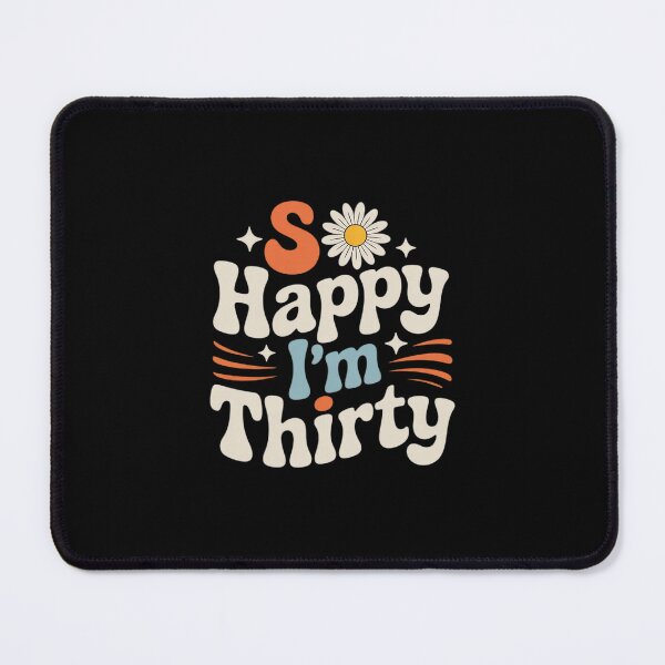 Item preview, Thirty Birthday Party Squad Boho So Happy I'm Thirty designed and sold by DigitaldeligArt.