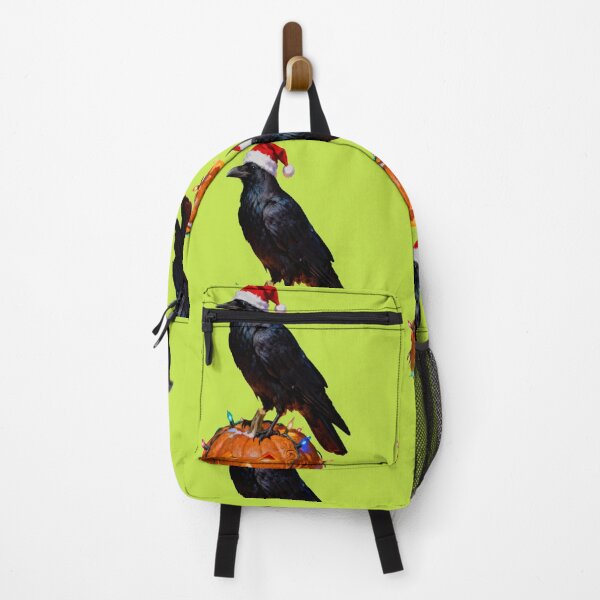 Item preview, Black crow wearing a Santa hat . designed and sold by MyBestTeeses.