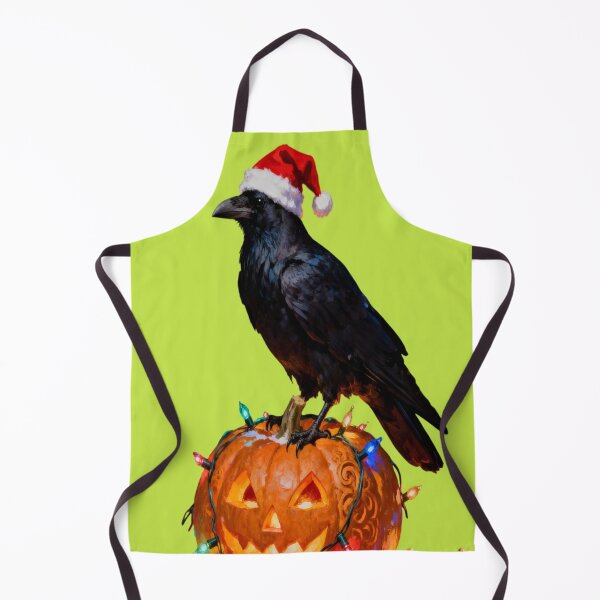 Item preview, Black crow wearing a Santa hat . designed and sold by MyBestTeeses.