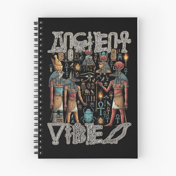 Item preview, ANCIENT VIBES Egyptian style hieroglyphs archeologist archeology history historian pharaoh pyramids Giza  designed and sold by Jt41.