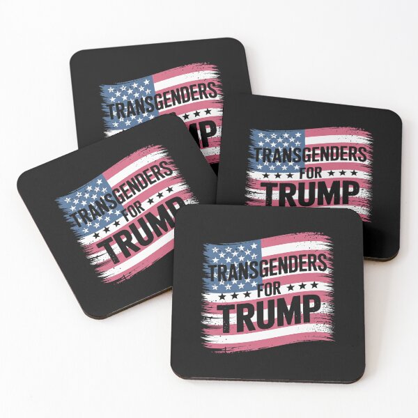 Item preview, Transgender Flag LBGTQ For Trump Election  designed and sold by MarkLeedsArt.