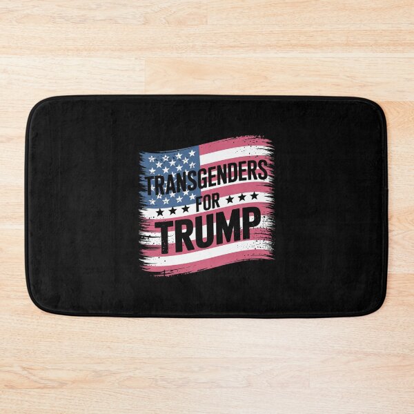 Item preview, Transgender Flag LBGTQ For Trump Election  designed and sold by MarkLeedsArt.