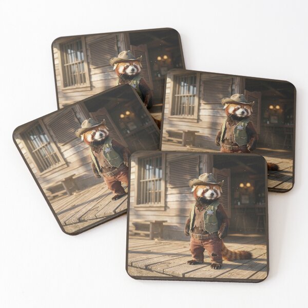 Item preview, Red Panda Sheriff designed and sold by Tridentulus.