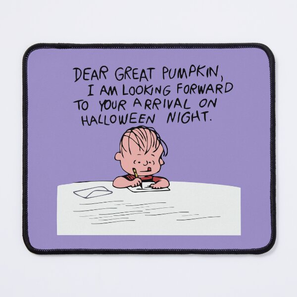 Item preview, linus write a letter to pumpkin santa designed and sold by jaqebistyrli.