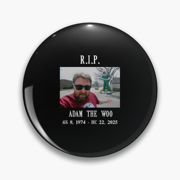 Item preview, Adam The Woo Memorial Tribute - Rip Adam The Woo In Loving Memory 1974-2025 - Adam The Woo designed and sold by PixelOddity.