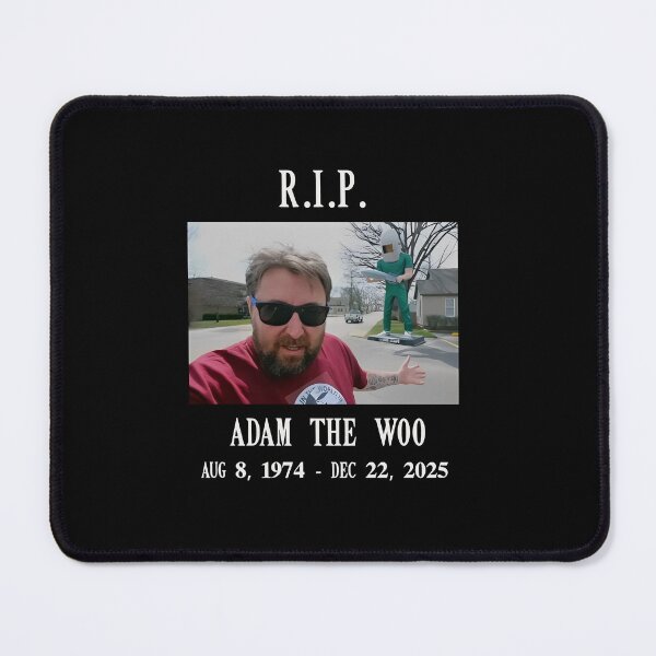 Item preview, Adam The Woo Memorial Tribute - Rip Adam The Woo In Loving Memory 1974-2025 - Adam The Woo designed and sold by PixelOddity.