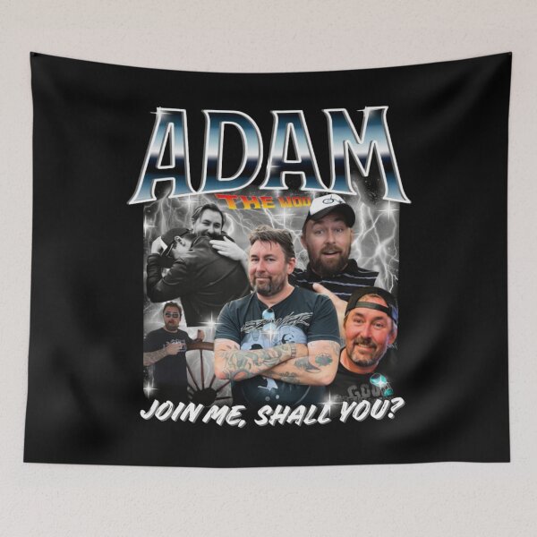 Item preview, Adam The Woo Memorial Tribute - Rip Adam The Woo In Loving Memory 1974-2025 - Adam The Woo designed and sold by PixelOddity.
