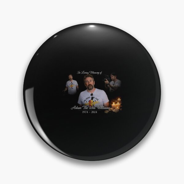 Item preview, Adam The Woo Memorial Tribute - Rip Adam The Woo In Loving Memory 1974-2025 - Adam The Woo designed and sold by PixelOddity.