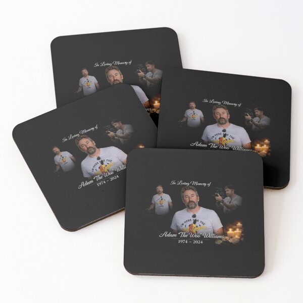 Item preview, Adam The Woo Memorial Tribute - Rip Adam The Woo In Loving Memory 1974-2025 - Adam The Woo designed and sold by PixelOddity.