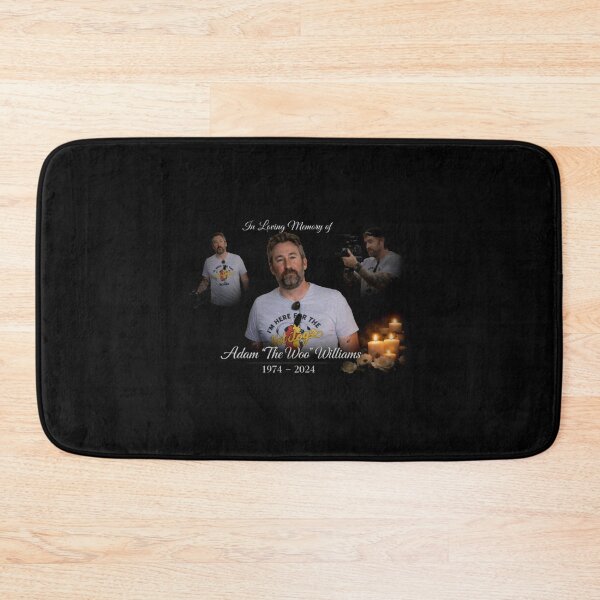 Item preview, Adam The Woo Memorial Tribute - Rip Adam The Woo In Loving Memory 1974-2025 - Adam The Woo designed and sold by PixelOddity.