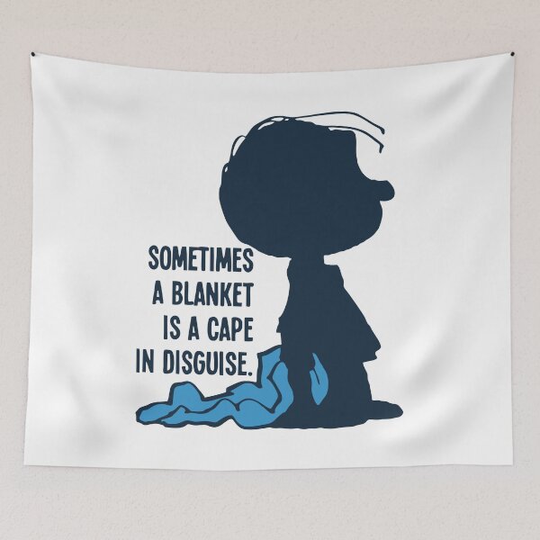 Item preview, linus a blanket is a cape in disuise designed and sold by jaqebistyrli.