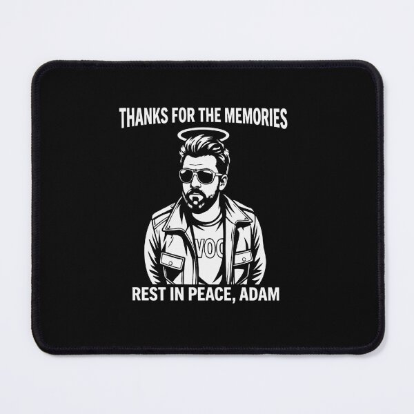 Item preview, Adam The Woo Memorial Tribute - Rip Adam The Woo In Loving Memory 1974-2025 - Adam The Woo designed and sold by PixelOddity.