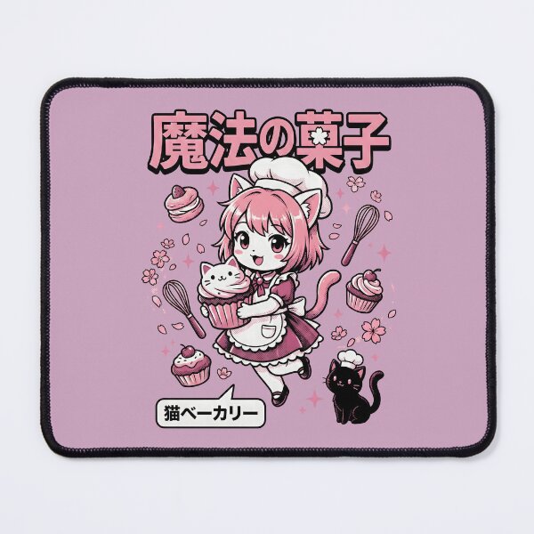 Item preview, Whiskers & Whisks: The Sakura Sugar Rush designed and sold by AwesomeBeyondLimits.