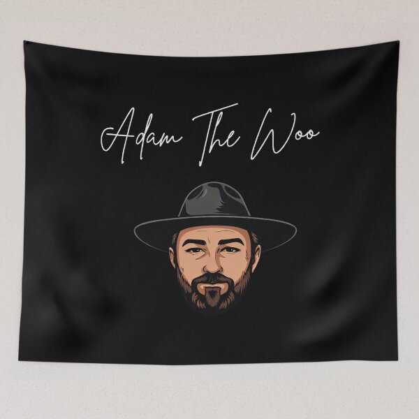 Item preview, Adam The Woo Memorial Tribute - Rip Adam The Woo In Loving Memory 1974-2025 - Adam The Woo designed and sold by PixelOddity.