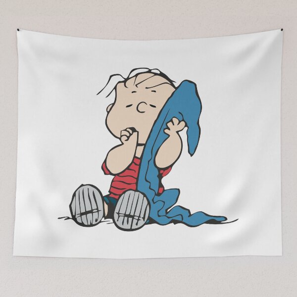 Item preview, a blanket, thumb for linus snoopy designed and sold by jaqebistyrli.