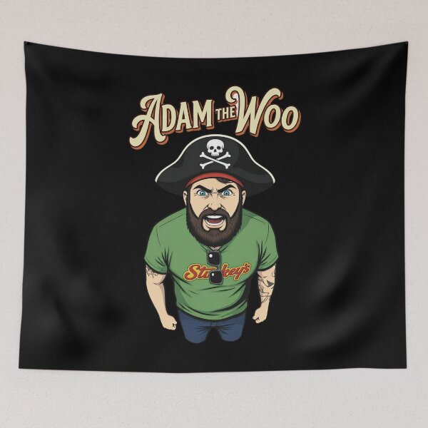 Item preview, Adam The Woo Memorial Tribute - Rip Adam The Woo In Loving Memory 1974-2025 - Adam The Woo designed and sold by PixelOddity.