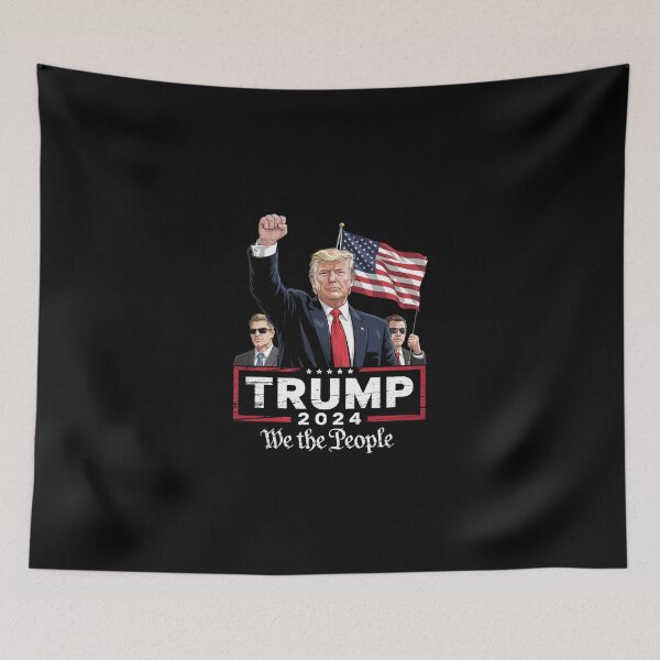 Item preview, Trump Assasination Bloody Ear Bleeding Butler PA Trump designed and sold by SyntaxClaw.
