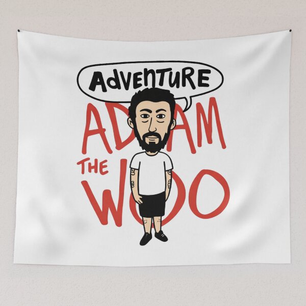 Item preview, Adam The Woo Memorial Tribute - Rip Adam The Woo In Loving Memory 1974-2025 - Adam The Woo designed and sold by PixelOddity.