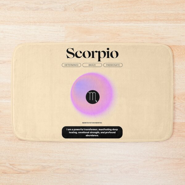 Item preview, Scorpio Aura Zodiac Art – Mystical Astrology Energy Illustration designed and sold by Tamas Das.