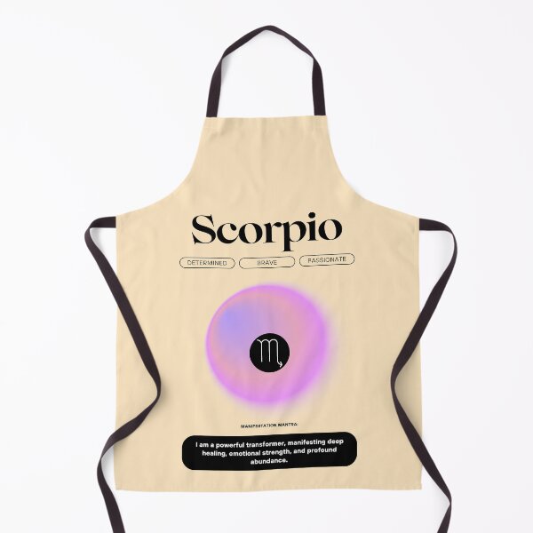 Item preview, Scorpio Aura Zodiac Art – Mystical Astrology Energy Illustration designed and sold by Tamas Das.