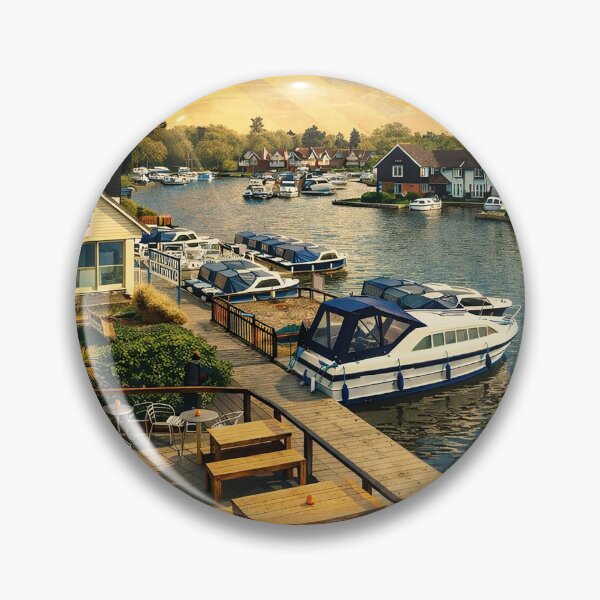Item preview, Wroxham Norfolk Broads  designed and sold by The Deco Bureau.