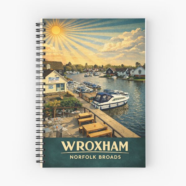 Item preview, Wroxham Norfolk Broads  designed and sold by The Deco Bureau.