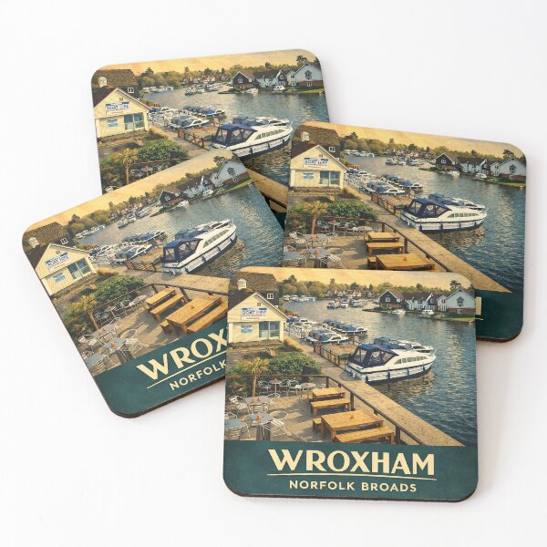 Item preview, Wroxham Norfolk Broads  designed and sold by The Deco Bureau.