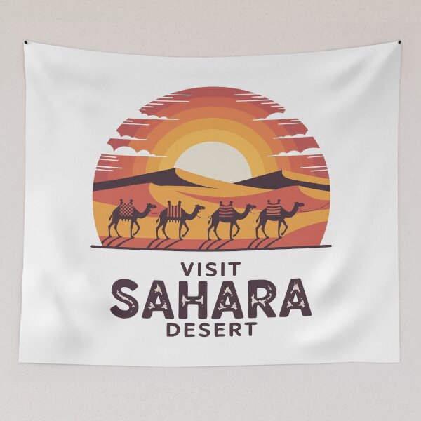 Item preview, Vintage Sahara Desert Morocco Dunes designed and sold by Blok45.