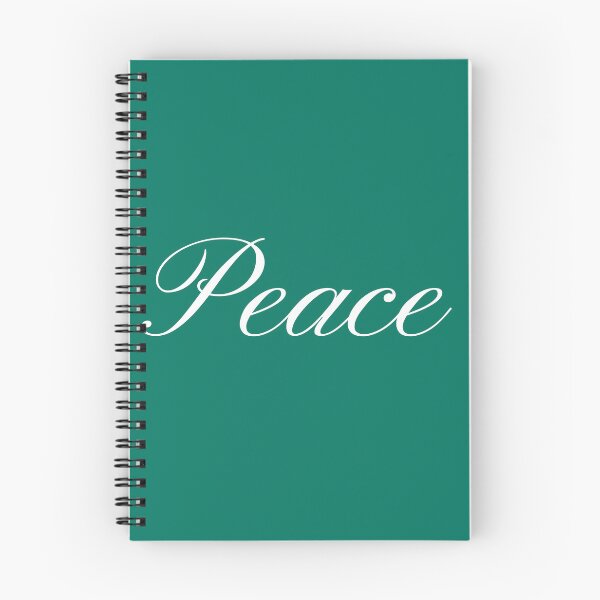 Item preview, Peace Script Typography – Minimalist Black and White Word Art designed and sold by Uceepeace.