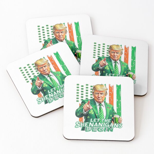 Item preview, Let The Shenanigans Begin St Patrick designed and sold by barrycantre11.