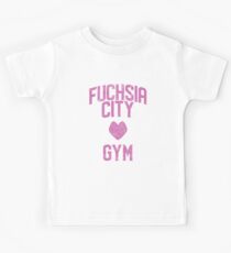 Fuchsia City Gym Kids Tee