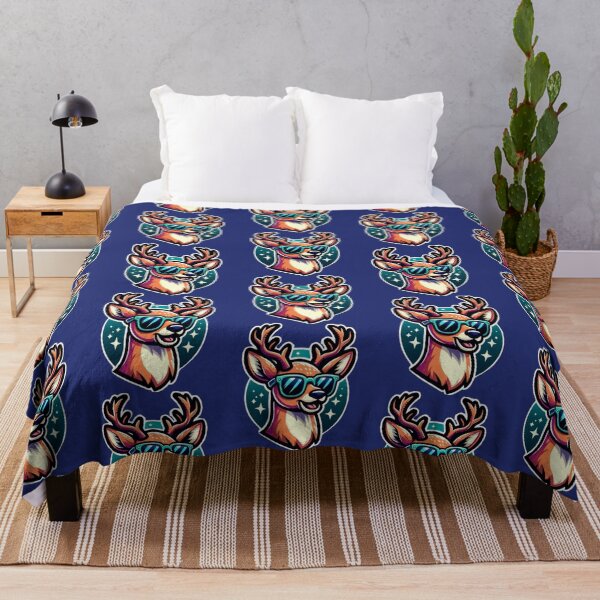Item preview, Cool Deer with Sunglasses – Cartoon Style designed and sold by Dogandesighn.
