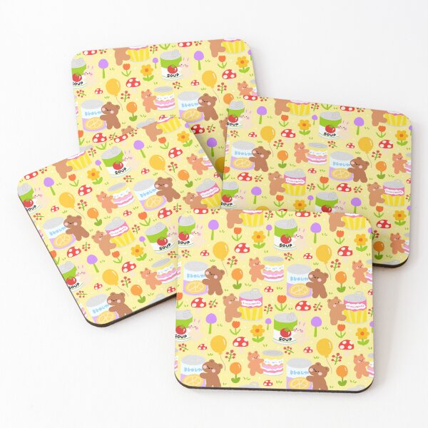 Item preview, Kawaii Canned Food Seamless  designed and sold by KJackArtwork.