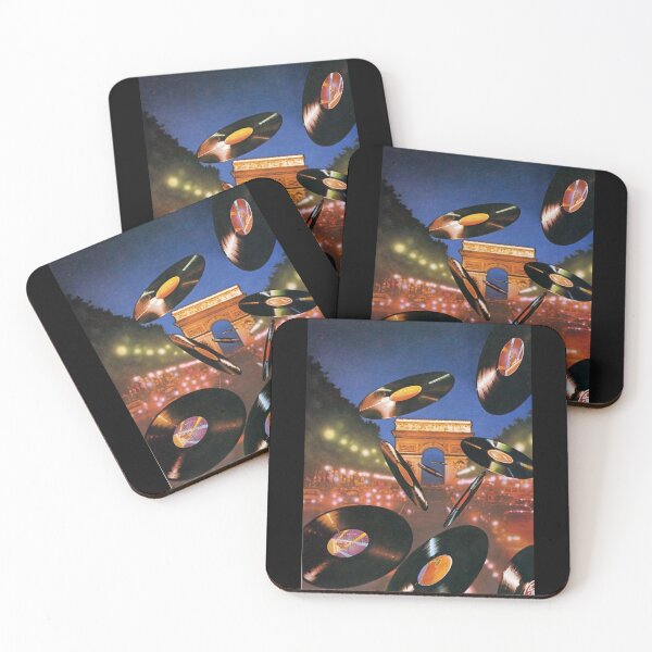 Item preview, 80s style airbrushed vinyl record poster designed and sold by BrontesWhimsyStore.