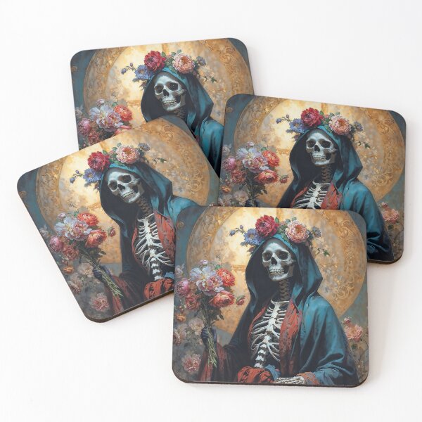 Item preview, Niña Azul, the Blue Aspect of Santa Muerte designed and sold by AliceWhiteDF.